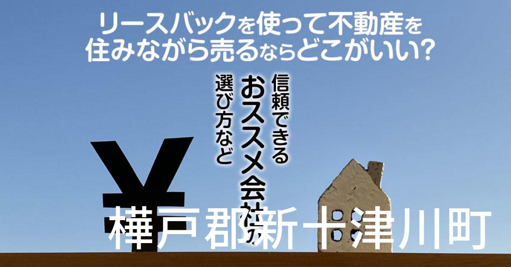 樺戸郡新十津川町でリースバックを使って不動産を売るならどこがいい？信頼できるおススメ会社の選び方など